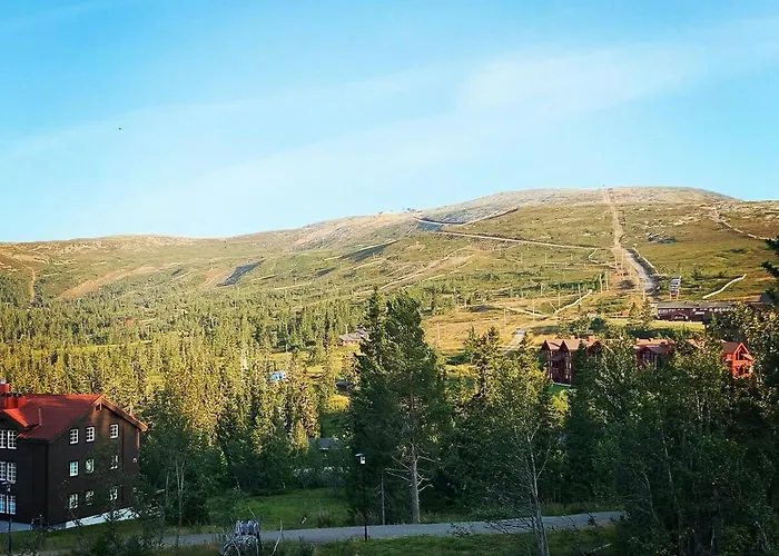 Moderne Pa Med Fantastisk Fjellutsikt Trysil